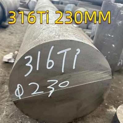 Barre ronde en acier inoxydable laminée à chaud DIN1.4571